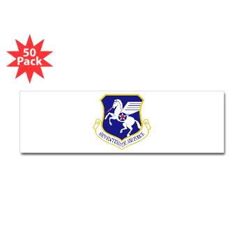 17AF - M01 - 01 - 17th Air Force - Sticker (Bumper 50 pk)