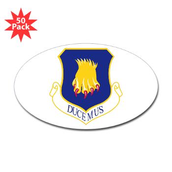 22ARW - M01 - 01 - 22nd Air Refueling Wing - Sticker (Oval 50 pk)