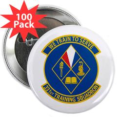 331TS - M01 - 01 - 331st Training Squadron - 2.25" Button (100 pack)