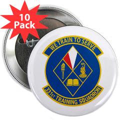 331TS - M01 - 01 - 331st Training Squadron - 2.25" Button (10 pack)