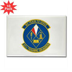 331TS - M01 - 01 - 331st Training Squadron - Rectangle Magnet (10 pack)