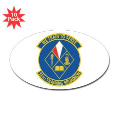 331TS - M01 - 01 - 331st Training Squadron - Sticker (Oval 10 pk)