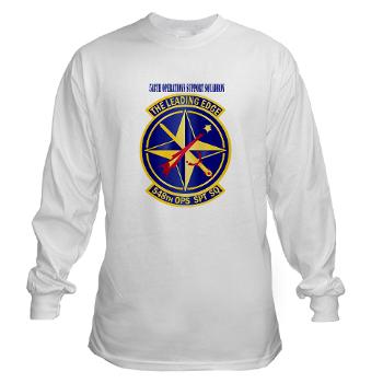 548OSS - A01 - 03 - 548th Operations Support Squadron with Text - Long Sleeve T-Shirt