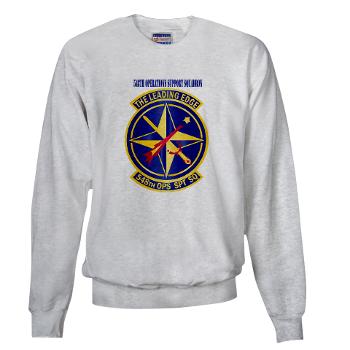 548OSS - A01 - 03 - 548th Operations Support Squadron with Text - Sweatshirt