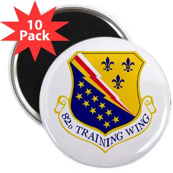 82TW - M01 - 01 - 82nd Training Wing - 2.25" Magnet (10 pack) - Click Image to Close